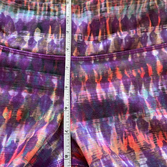 ALO Yoga Multi Colored Purple Orange Legging Medium - Picture 4 of 6